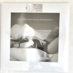 Taylor Swift The Tortured Poets Department Ghosted White Vinyl